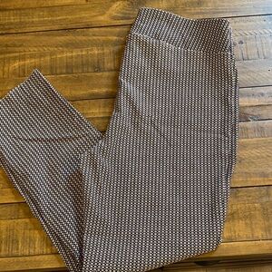 Jules & Leopold Black and White Patterned Ankle Jeans